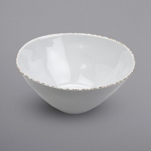 GET B-193-UM Urban Mill 6 Qt. Glazed Irregular Round Melamine Bowl - 3/Case