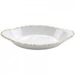 GET B-193-UM Urban Mill 6 Qt. Glazed Irregular Round Melamine Bowl - 3/Case