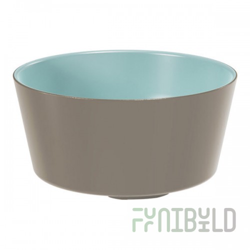 Dalebrook Mayfair from Global Tableware Collective 17 oz. Blue Round Melamine Bowl - 8/Case
