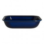 Creations Brooklyn from Steelite International 3.5 Qt. Gray Melamine Rectangular Bowl - 6/Case
