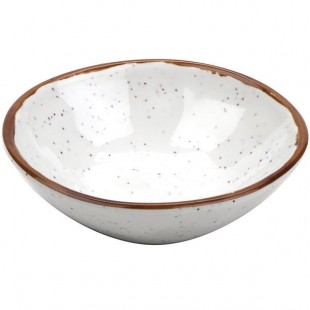 GET B-5-RM Rustic Mill 5 oz. Glazed Irregular Melamine Bowl - 72/Case