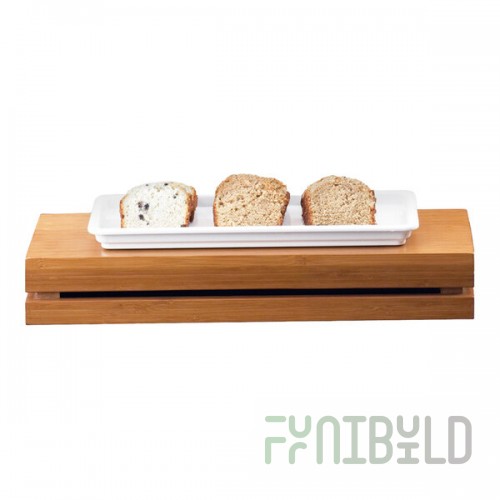 Cal-Mil 1943-3-60 Bamboo Rectangle Crate Riser - 20