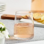 Acopa Piatta 12 oz. Stemless Wine Glass - 12/Case Acopa Piatta 12 oz. Stemless Wine Glass - 12/Case