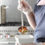 Vollrath 46904 4 oz. Two-Piece Stainless Steel Ladle