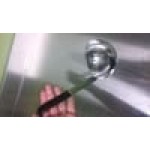 Vollrath 4970220 Jacob's Pride® 2 oz. One-Piece Stainless Steel Ladle with Short Black Kool-Touch® Handle Vollrath 4970220 Jacob's Pride® 2 oz. One-Piece Stainless Steel Ladle with Short Black Kool-Touch® Handle