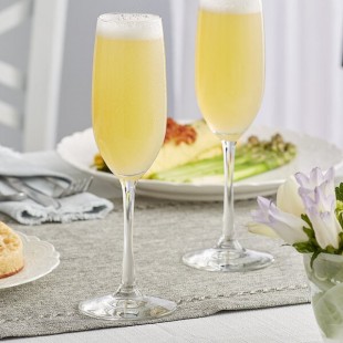 Libbey 7500 Vina 8 oz. Customizable Flute Glass - 12/Case