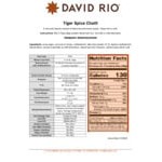 David Rio Tiger Spice Chai® Tea Latte Mix 4 lb. - 4/Case