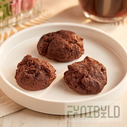 OMG...It's Gluten Free Individually Wrapped Vegan Gluten-Free Double Chocolate Chip Cookie 1 oz. - 48/Case