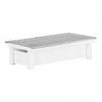 Cal-Mil Juno Full Size White Metal Chafer with Lid 3321-15 Cal-Mil Juno Full Size White Metal Chafer with Lid 3321-15