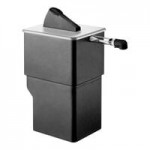 Server Express System Stainless Steel Triple Countertop Pump Dispenser for 1.5 Gallon / 6 Qt. Pouches