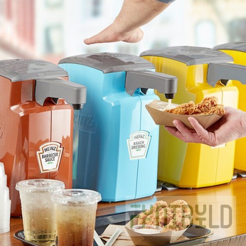 Heinz Keystone 0.5 oz. Automatic Touchless Dispensing Lid for 1.5 and 0.75 Gallon Heinz Pumps