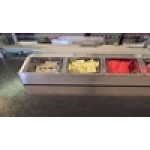 ServSense Large Stainless Steel Hotel Pan Organizer for 1/3 and 1/6 Size Pans ServSense Large Stainless Steel Hotel Pan Organizer for 1/3 and 1/6 Size Pans