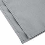 Intedge Gray 65/35 Polycotton Blend Cloth Napkins, 20
