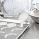 Chicago Metallic 42495 Glazed Aluminized Steel 24 Mold 1.95 oz. Individual ePAN Hamburger Bun / Muffin Top / Cookie Pan - 17 3/4 Chicago Metallic 42495 Glazed Aluminized Steel 24 Mold 1.95 oz. Individual ePAN Hamburger Bun / Muffin Top / Cookie Pan - 17 3/4
