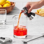 OXO 3105000 1.5 oz. & 1 oz. Stainless Steel Double Jigger OXO 3105000 1.5 oz. & 1 oz. Stainless Steel Double Jigger