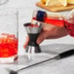 OXO 3105000 1.5 oz. & 1 oz. Stainless Steel Double Jigger OXO 3105000 1.5 oz. & 1 oz. Stainless Steel Double Jigger