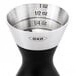 OXO 3105000 1.5 oz. & 1 oz. Stainless Steel Double Jigger OXO 3105000 1.5 oz. & 1 oz. Stainless Steel Double Jigger