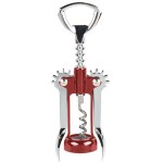 Franmara 2039-03 Tavern Customizable Wing Corkscrew with Burgundy Body