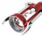 Franmara 2039-03 Tavern Customizable Wing Corkscrew with Burgundy Body