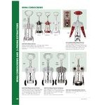 Franmara 2039-03 Tavern Customizable Wing Corkscrew with Burgundy Body