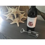 Franmara 2039-03 Tavern Customizable Wing Corkscrew with Burgundy Body