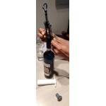 Franmara 2039-03 Tavern Customizable Wing Corkscrew with Burgundy Body