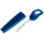 Franmara 3010-05 Traveler's Dark Blue Customizable Plastic Corkscrew and Bottle Opener