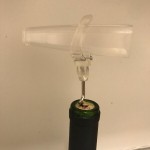 Franmara 3010-05 Traveler's Dark Blue Customizable Plastic Corkscrew and Bottle Opener