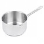 Vollrath 3802 Optio 2.75 Qt. Stainless Steel Sauce Pan with Aluminum-Clad Bottom and Cover