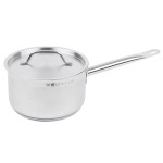 Vollrath 3802 Optio 2.75 Qt. Stainless Steel Sauce Pan with Aluminum-Clad Bottom and Cover