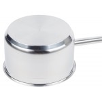 Vollrath 3802 Optio 2.75 Qt. Stainless Steel Sauce Pan with Aluminum-Clad Bottom and Cover