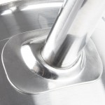 Vollrath 3802 Optio 2.75 Qt. Stainless Steel Sauce Pan with Aluminum-Clad Bottom and Cover