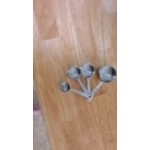 Vollrath 46589 Stainless Steel Measuring Spoon Set - 4 Piece Vollrath 46589 Stainless Steel Measuring Spoon Set - 4 Piece