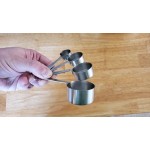 Vollrath 46589 Stainless Steel Measuring Spoon Set - 4 Piece Vollrath 46589 Stainless Steel Measuring Spoon Set - 4 Piece