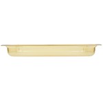 Vollrath 9002410 Super Pan® Full Size Amber High Heat Plastic Food Pan - 2 1/2 Vollrath 9002410 Super Pan® Full Size Amber High Heat Plastic Food Pan - 2 1/2