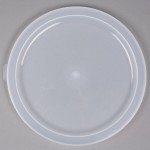 Cambro 12, 18, and 22 Qt. Translucent Round Polypropylene Food Storage Container Lid RFSC12PP190 - 6/Case