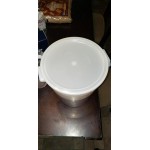 Cambro 12, 18, and 22 Qt. Translucent Round Polypropylene Food Storage Container Lid RFSC12PP190 - 6/Case