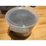 Cambro 12, 18, and 22 Qt. Translucent Round Polypropylene Food Storage Container Lid RFSC12PP190 - 6/Case