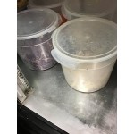 Cambro 12, 18, and 22 Qt. Translucent Round Polypropylene Food Storage Container Lid RFSC12PP190 - 6/Case