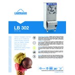 Carpigiani LB-302G RTX-W 15 Qt. Water Cooled Gelato / Low Overrun Desserts Batch Freezer - 208-230V