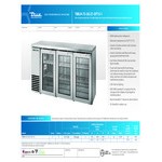 True TBB24-72-3G-Z1-SFT-S-1 72 1/8 True TBB24-72-3G-Z1-SFT-S-1 72 1/8