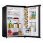 Scratch and Dent Danby DAR044A4BSLDD Designer 4.4 Cu. Ft. Stainless Steel Solid Door Reach-In Refrigerator