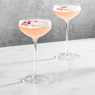 Della Luce Aurora 8 oz. Coupe Glass - 6/Pack