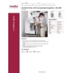 Estella SM20 20 Qt. / 28 lb. Two-Speed Spiral Dough Mixer - 120V, 2 HP