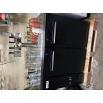 Avantco UDD-60-HC (2) Triple Tap Shallow Depth Kegerator Beer Dispenser - Black, (2) 1/2 Keg Capacity