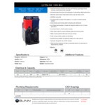 Bunn 58000.0010 Ultra NX Black Double 3 Gallon Slushy Machine - 120V Bunn 58000.0010 Ultra NX Black Double 3 Gallon Slushy Machine - 120V