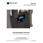 Bunn 58000.0010 Ultra NX Black Double 3 Gallon Slushy Machine - 120V Bunn 58000.0010 Ultra NX Black Double 3 Gallon Slushy Machine - 120V