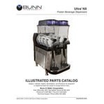 Bunn 58000.0010 Ultra NX Black Double 3 Gallon Slushy Machine - 120V Bunn 58000.0010 Ultra NX Black Double 3 Gallon Slushy Machine - 120V