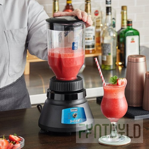 Waring BB145 BevBasix 48 oz. Commercial Bar Blender with Polycarbonate Container - 120V
