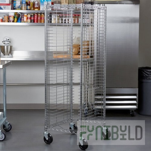Metro RE1 38 Pan End Load Bun / Sheet Pan Rack - Unassembled